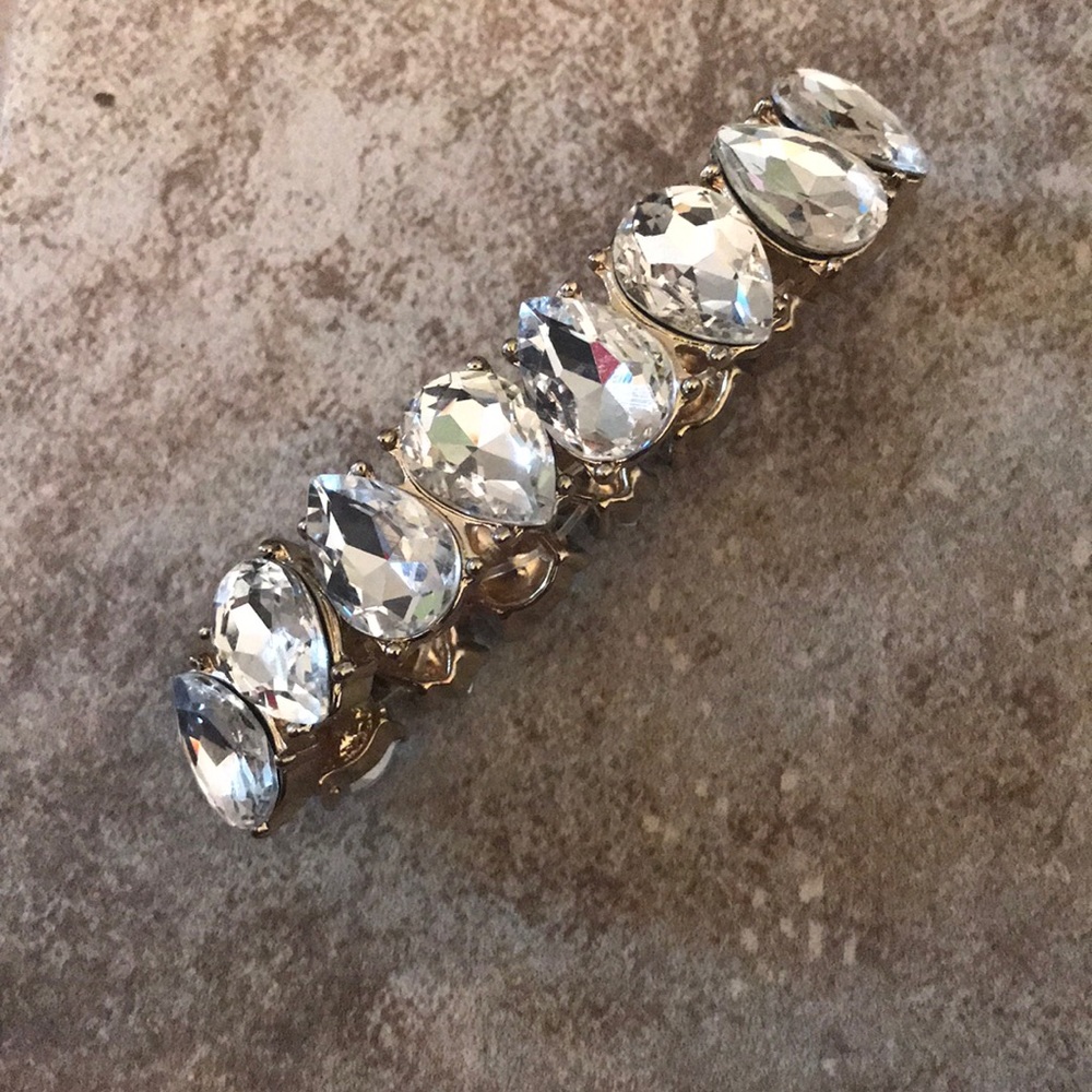 Rhinestone Statement Bracelet